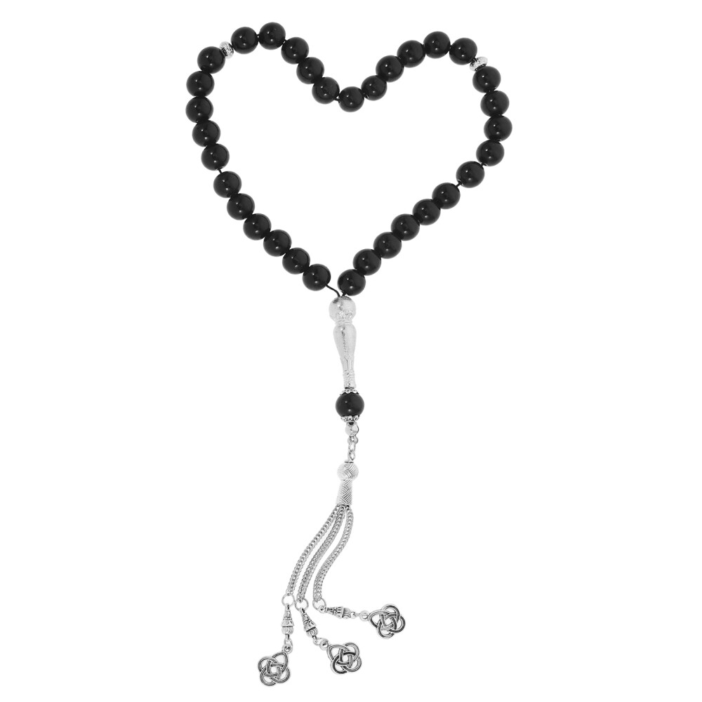 Prayer Bracelet Masbaha Agate Rosary Hand Chain Daily Decoration