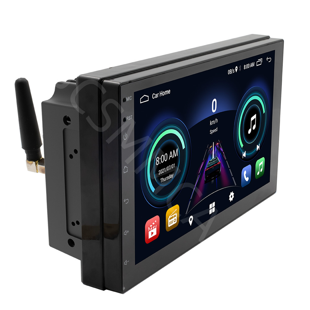 7in Android 10.1 Car Stereo Touchscreen with Bluetooth GPS Navi WiFi