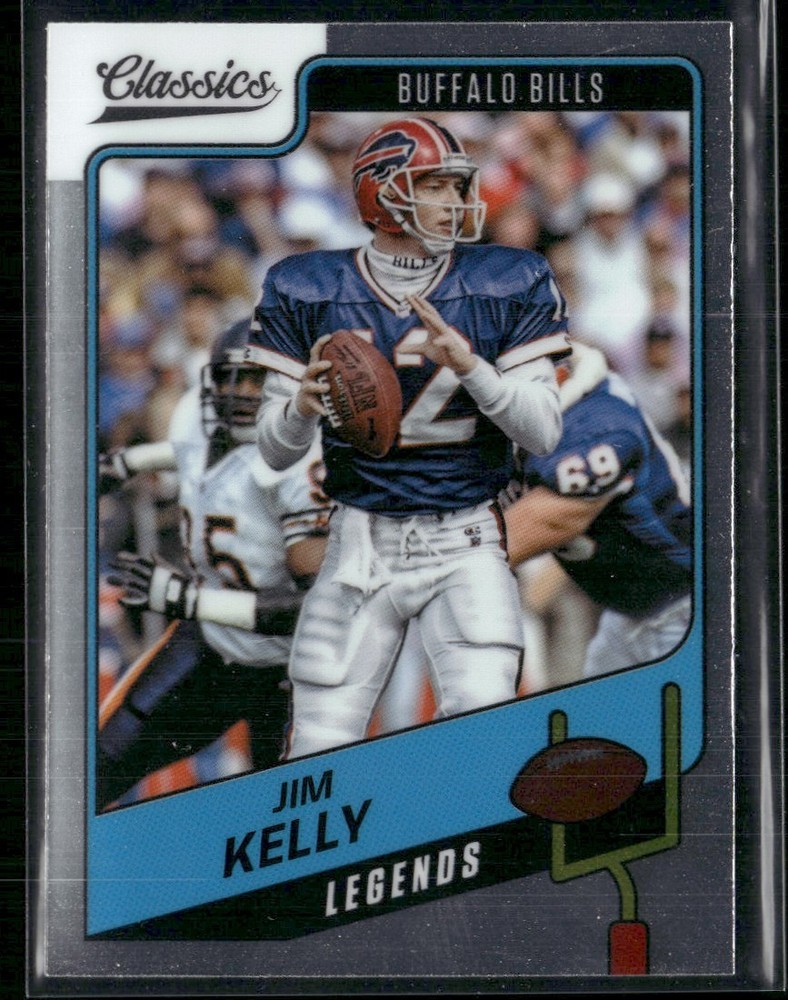 2021 Panini Classics Legends Jim Kelly #120 Silver Premium Edition