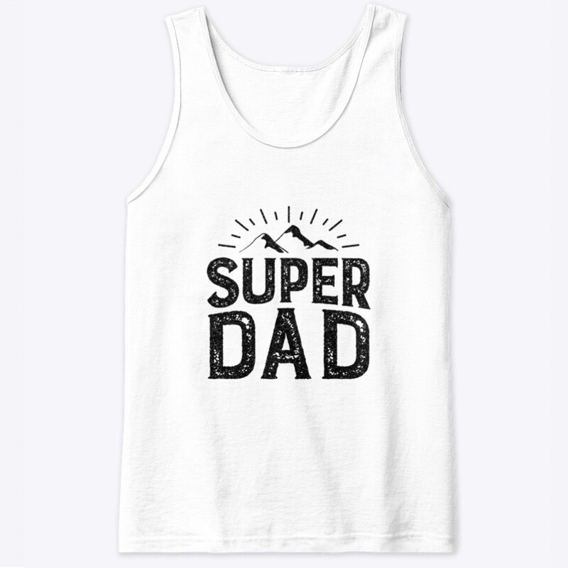 Fathers Day Personalized Custom Dad Tank Top Gift-image