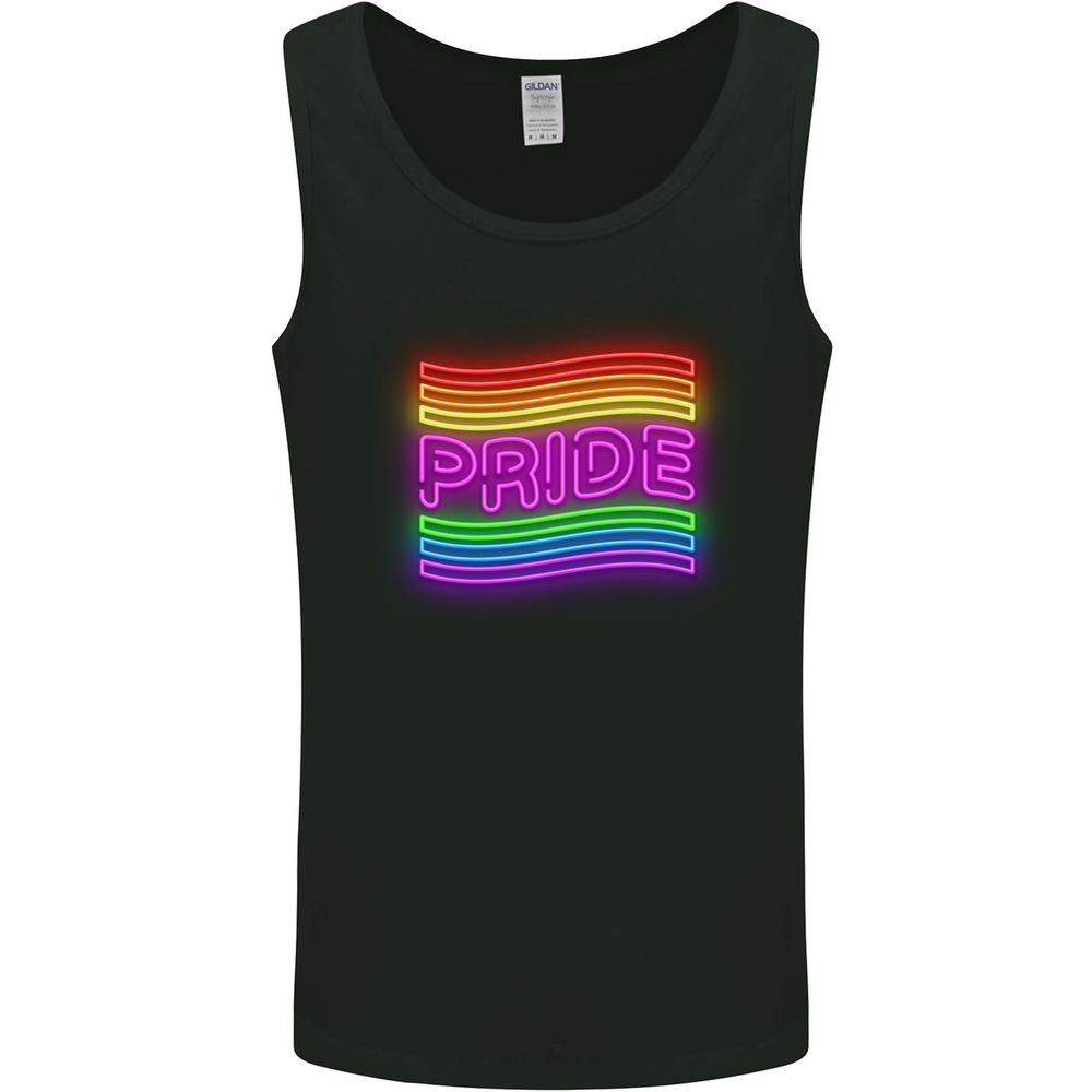 LGBT Pride Gay Pride Day Awareness Mens Vest Tank Top-image
