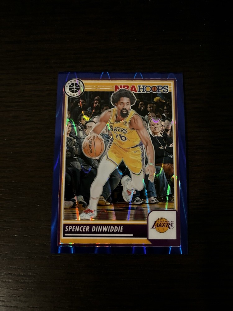 2024 NBA Premium Stock Spencer Dinwiddle #127 Blue Seismic /99