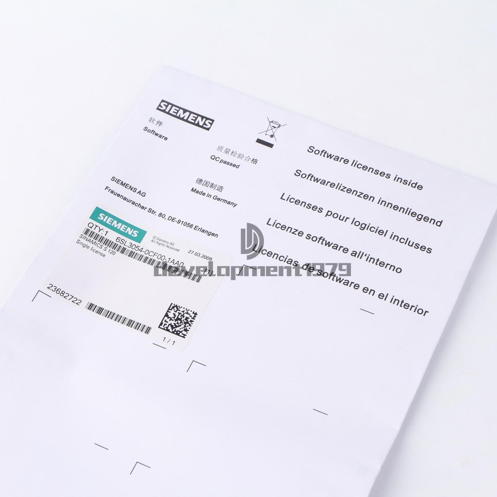 New SIEMENS 6SL3054-0CF00-1AA0