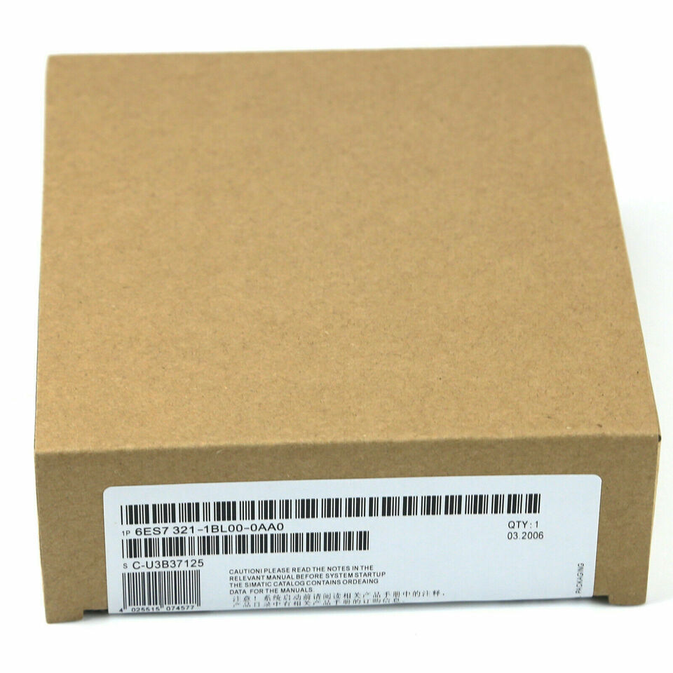 6Es7 321-1Bl00-0Aa0 New Siemens 6Es7 321-1Bl00-0Aa0 6Es7321-1Bl00-0Aa0 S7-300