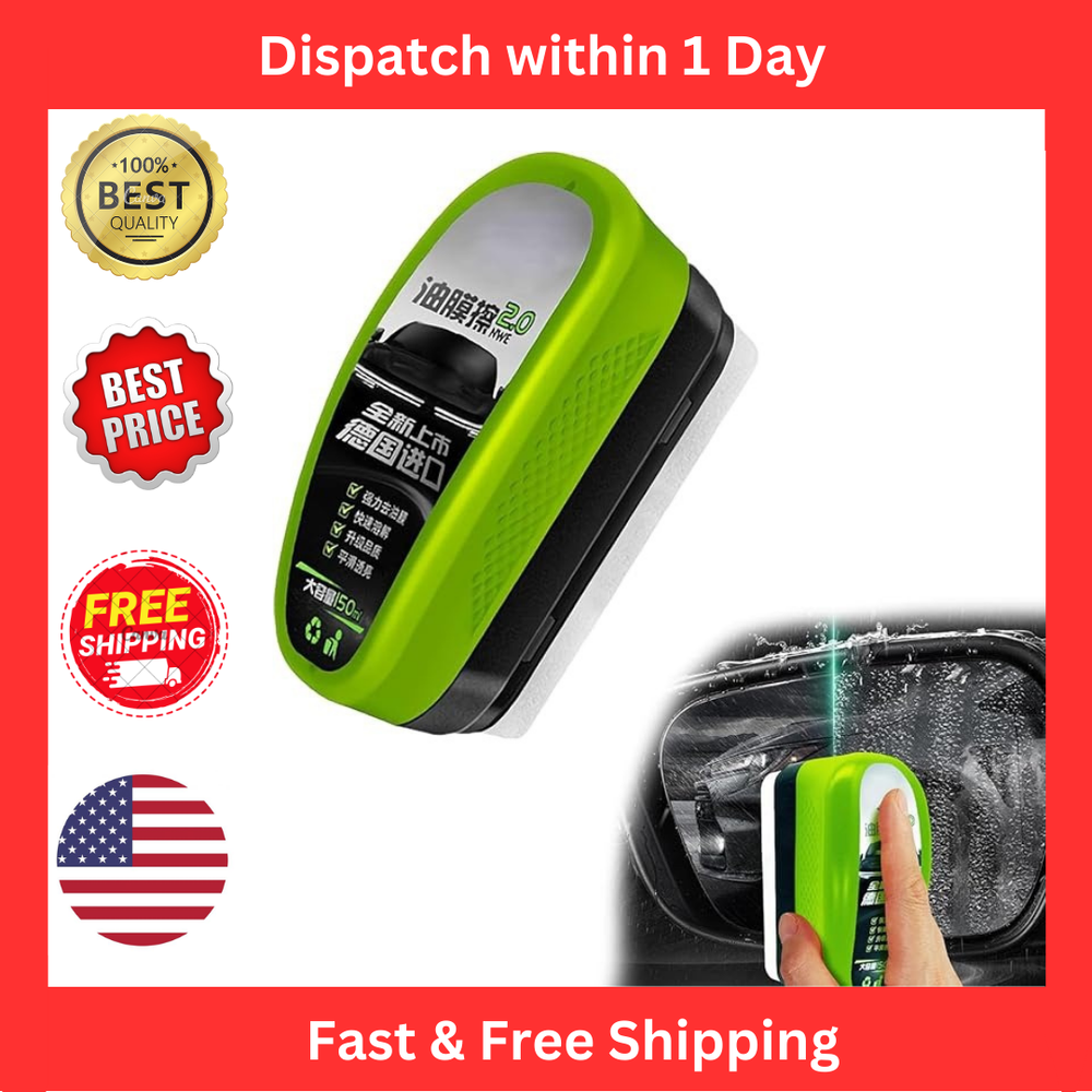 Automotive Oil Film Cleaning Brush Glass Board Car Windshield Cleaning Brush US