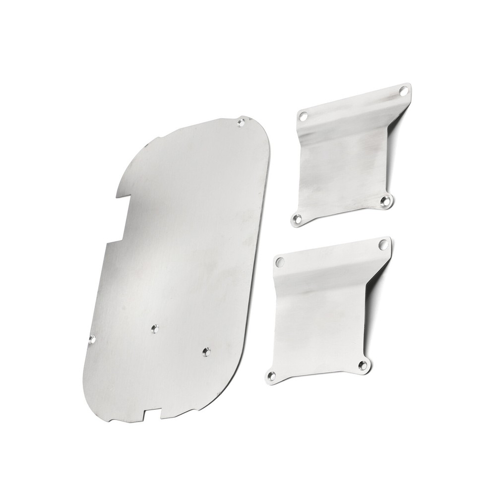 Stainless Steel Chassis Armor Guard Set for 1/10 TAMIYA TT01 RC Car