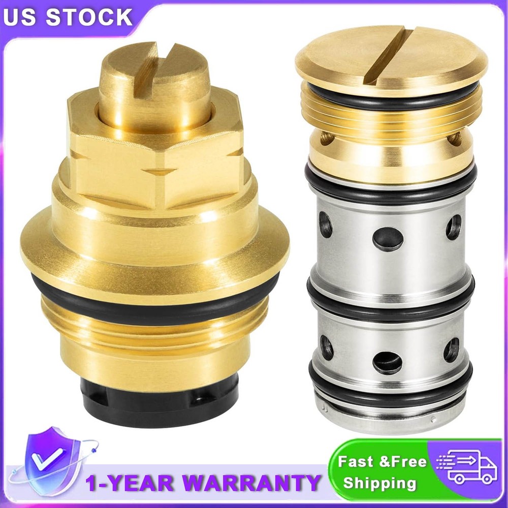 For Moen Tub & Shower Faucets 132343 Balancing Spool 12318 Stop-Check Valve Kit