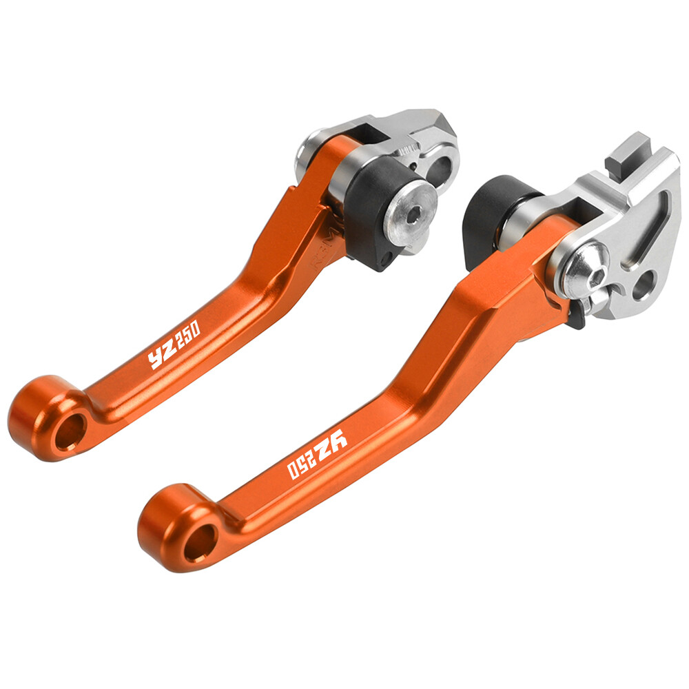 Motor Accessories Brake Clutch Levers For Yamaha YZ250 2001-2007 Orange  new