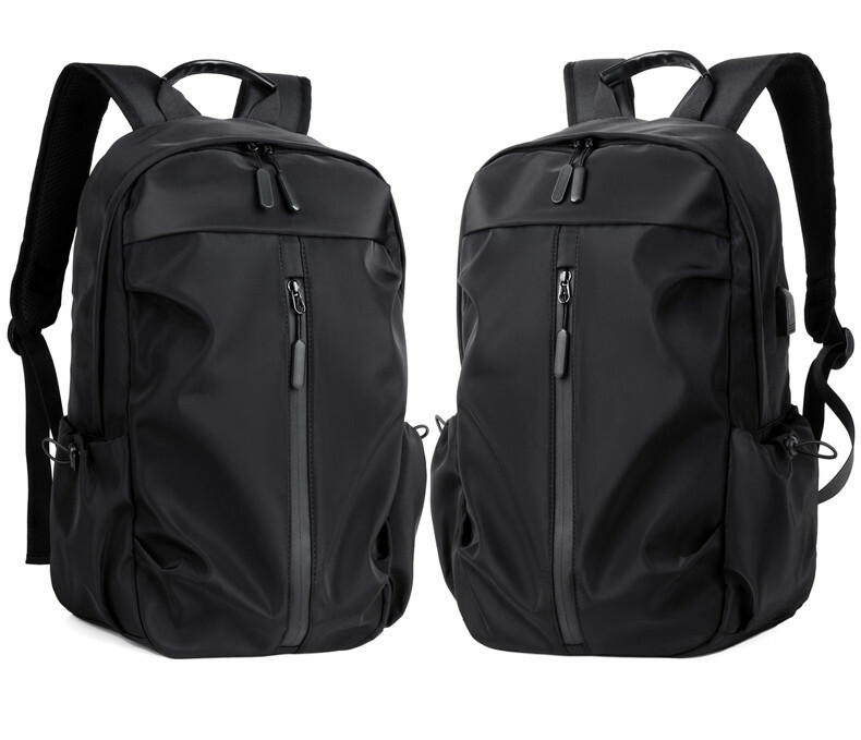 Waterproof Oxford Laptop Backpack for School Travel with Earphone USB Port