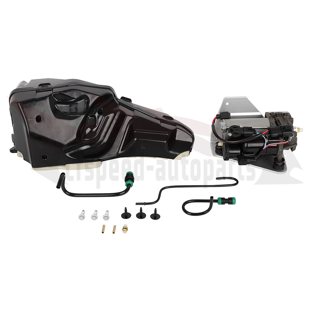 Air Suspension Compressor With Cover For Land Rover LR3 LR4 Range Rover Sport