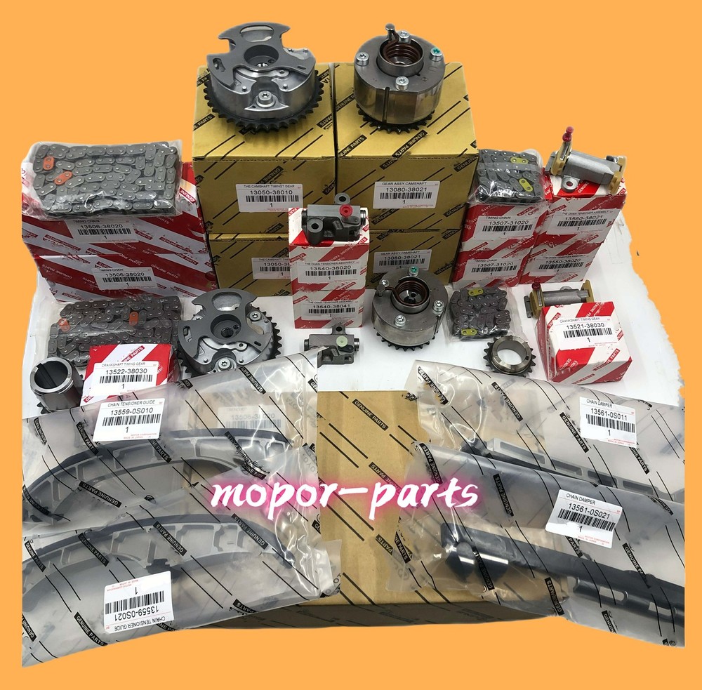 Timing Chain Kit Sprocket For Toyota Lexus Sequoia Tundra Land Cruiser LX570 5.7