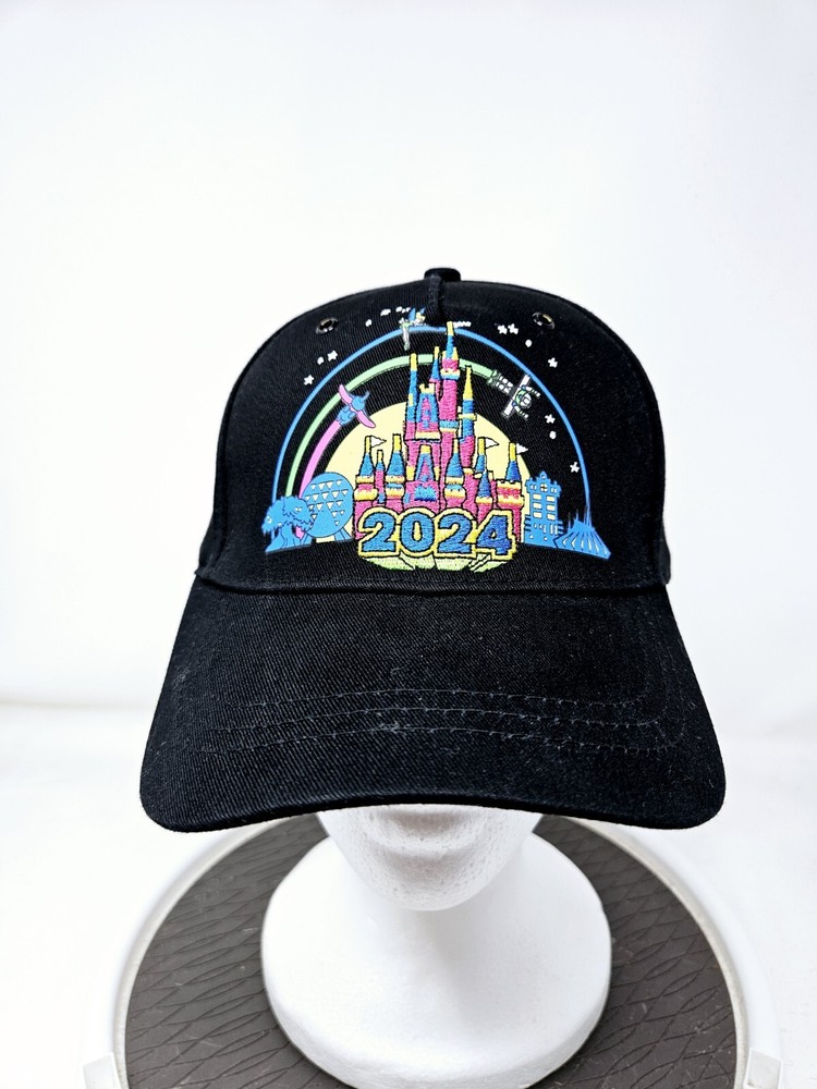 Disney 2024 Walt Disney World Icons Adult Baseball Cap Fast Shipping