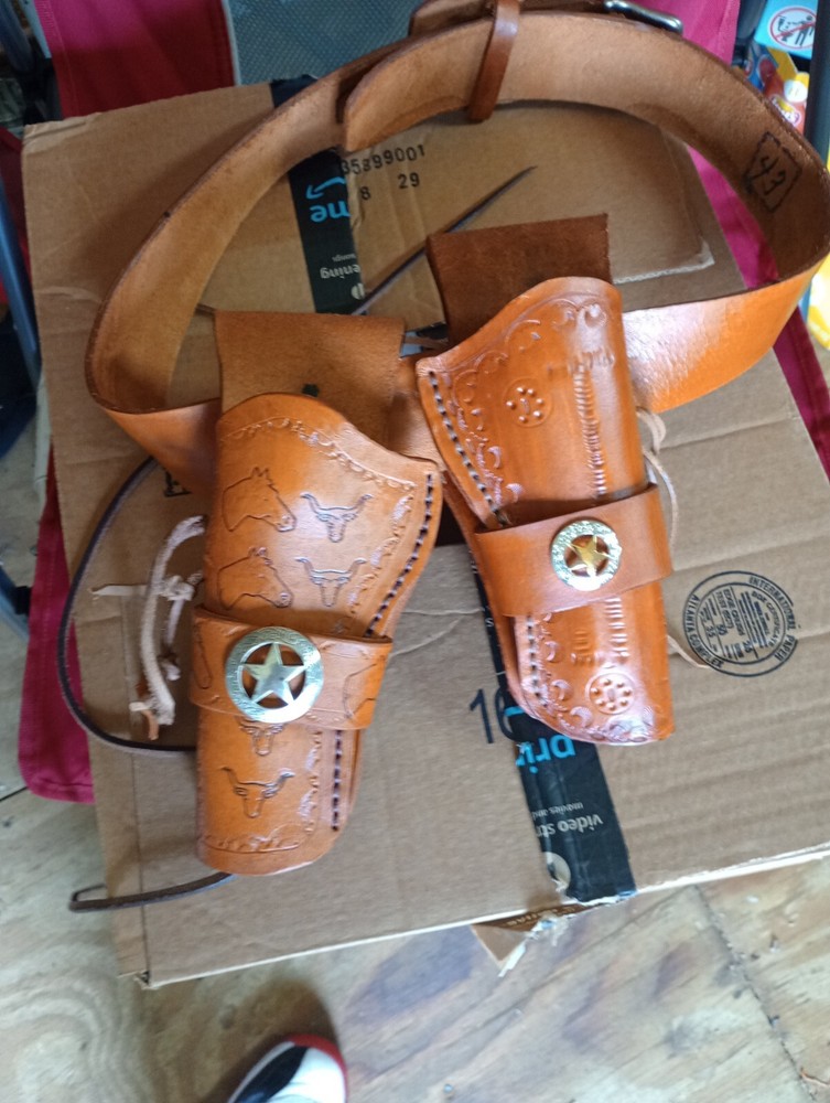 Western Cowboy Holster Belts.