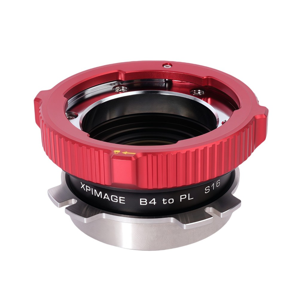 XPIMAGE Lens Mount Adapter 1.5X Expander for B4 Lens to PL Super 16 Camcorder