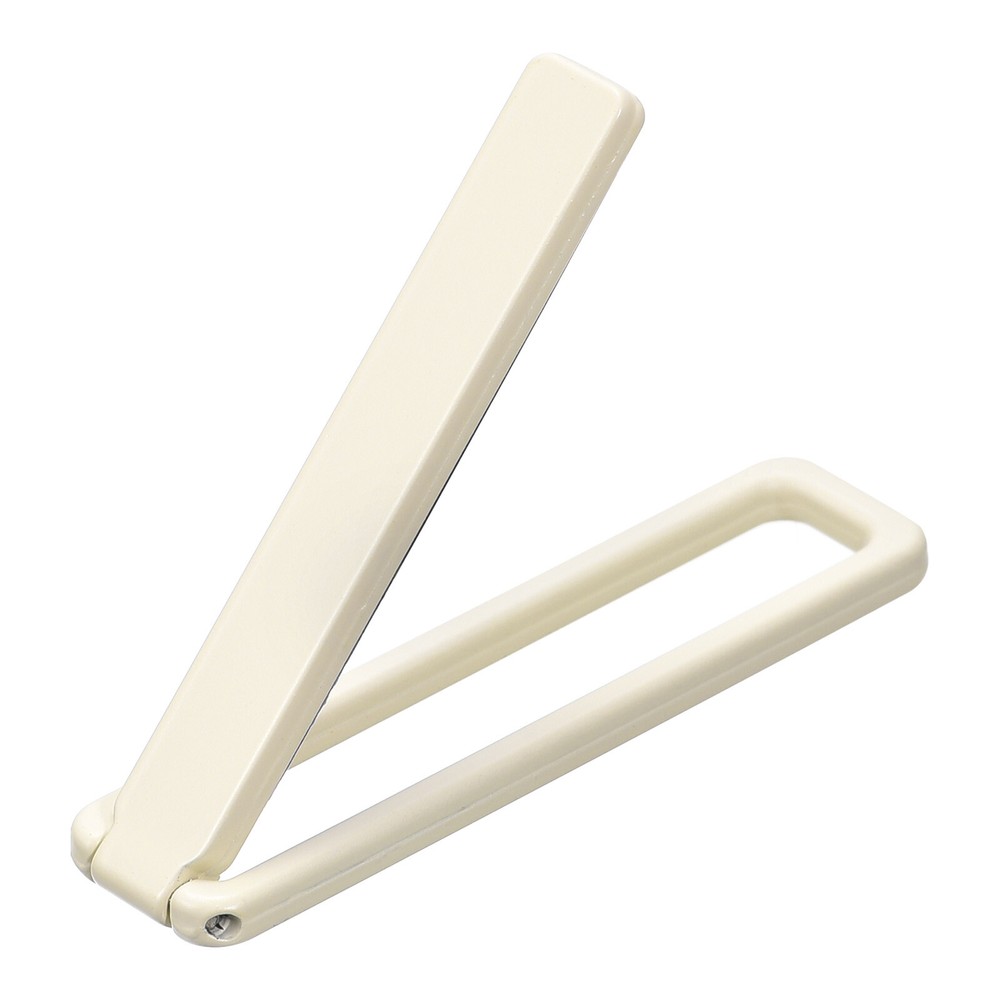 Slim White Folding Phone Stand for Horizontal or Vertical Use  