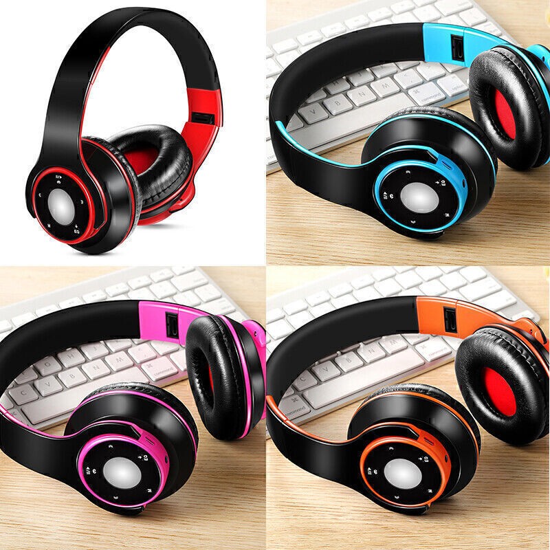 Wireless Bluetooth Headphones for Smartphone Calls & 3D Stereo Music