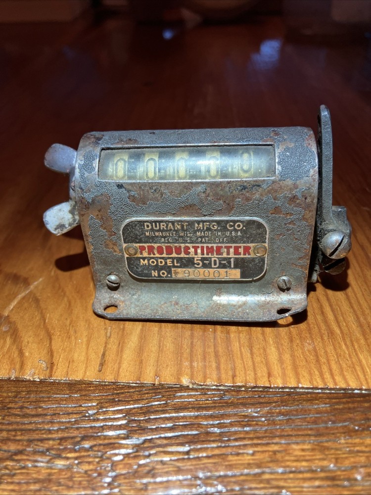 Durant Eaton Corporation Model 5-D-1 Precision Counter Works
