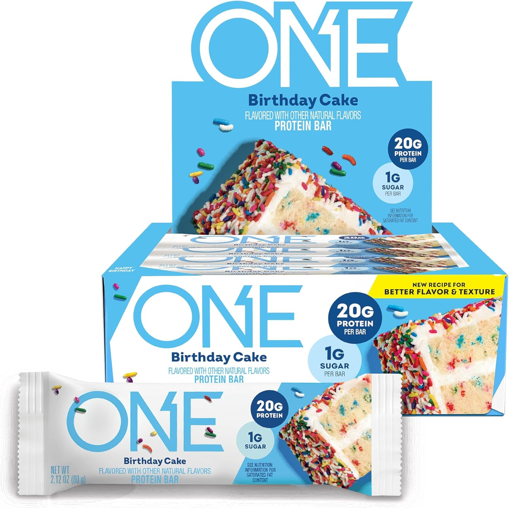 Protein Bars Recipe Birthday Cake Gluten Free Protein With 20G Protein And New ✅