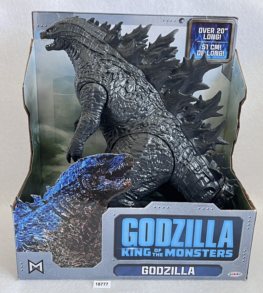GODZILLA King of the Monsters 2019 JAKKS Pacific 20 Inch Long 12 Inch Tall Action Figure New Rare