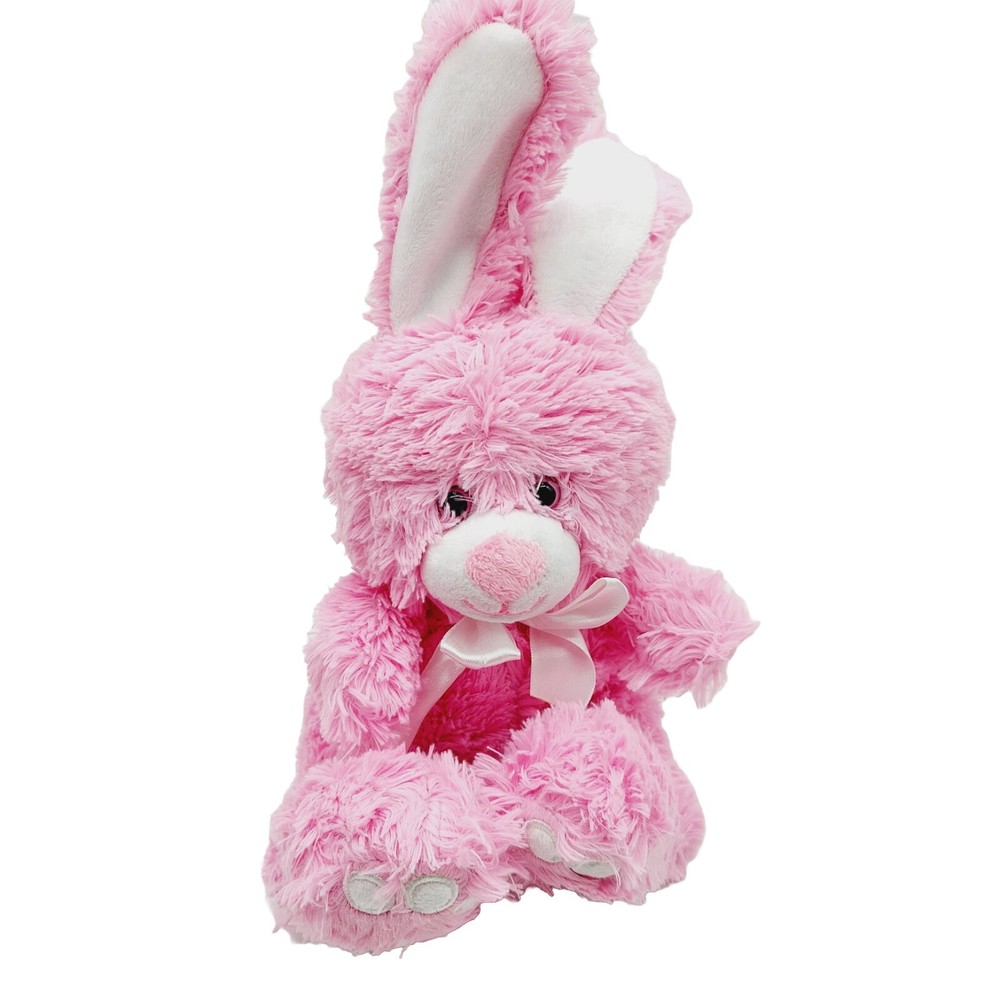 Animal Adventure Pink Bunny Rabbit Plush Stuffed Animal Toy Easter 2016