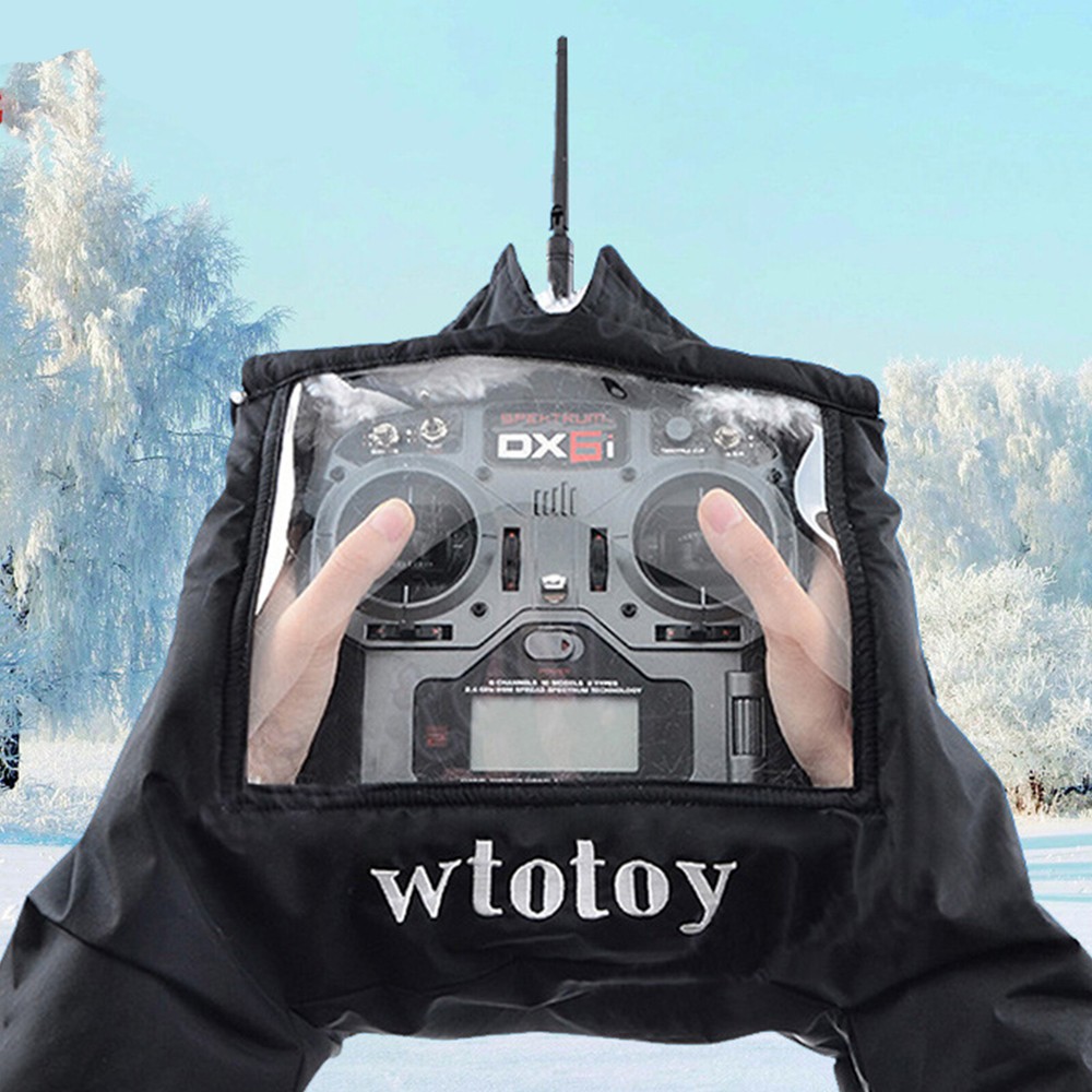 For RC Transmitter Accs Drone Enthusiast Hand Warmer Cold Air Hood Glove New