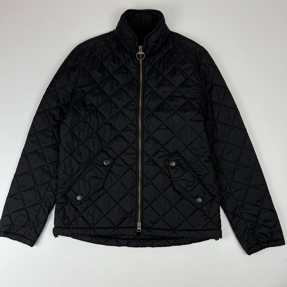 NWOT Barbour Elibank Quilted Jacket Women's Small Black