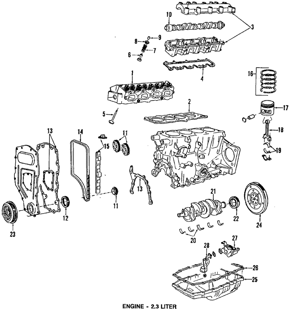 Genuine GM Cylinder Head 24570716
