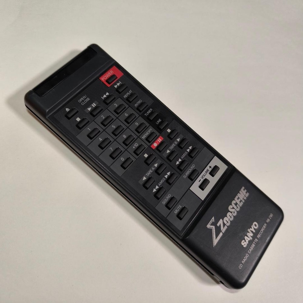 SANYO RB Z50 Boombox Remote Control