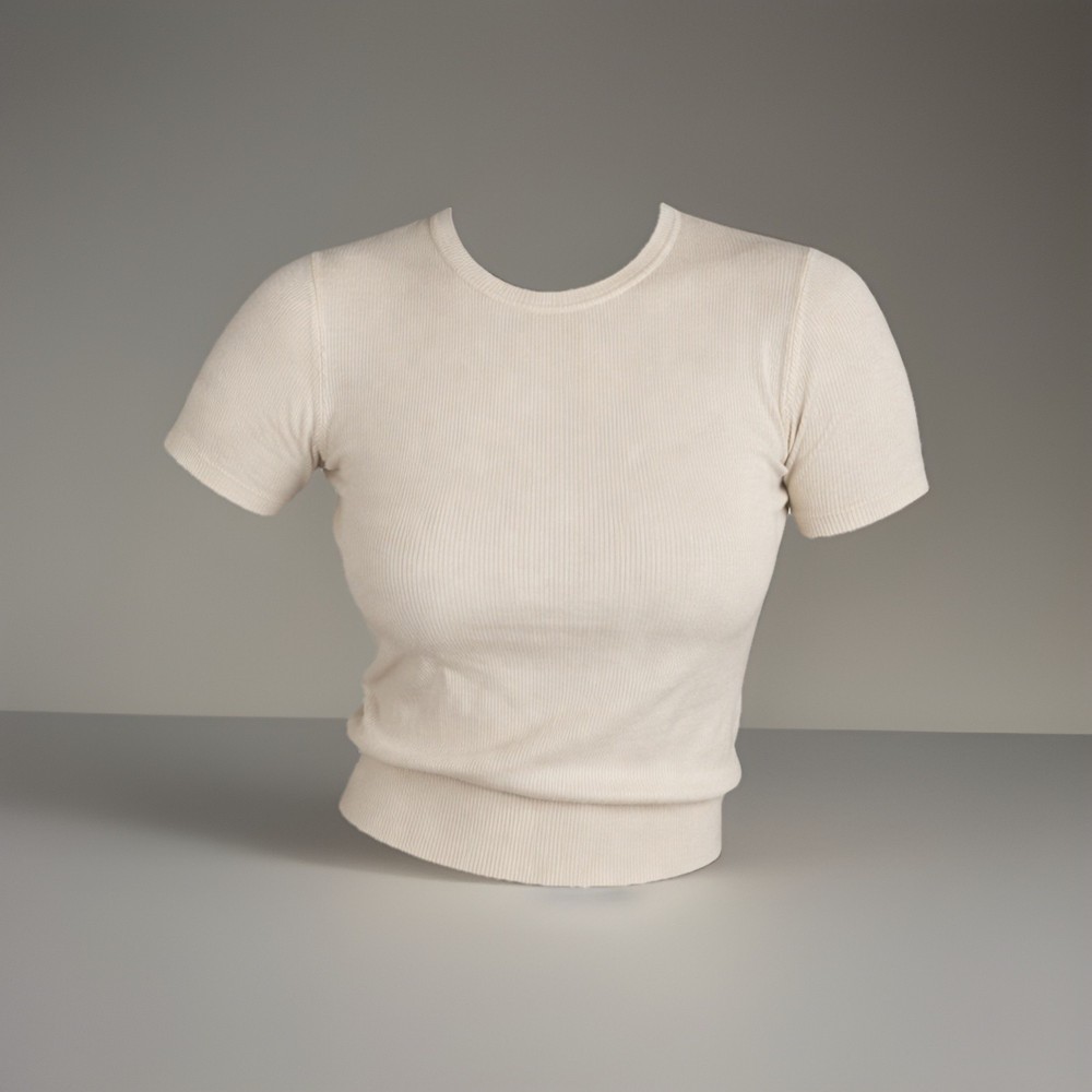 Y2K Vintage Dolce & Gabbana Women’s Cropped Tee Avant Garde size M