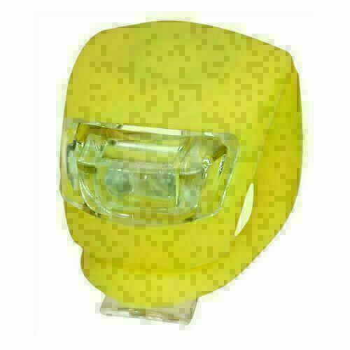 New Aofict Bike Cycling Frog LED Front Head Rear Light Waterproof Lamp Yellow g