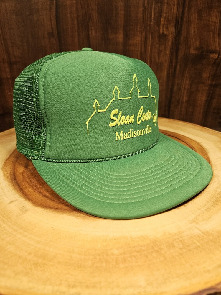 BP Gas Oil Trucker Mesh Snapback Adjustable Hat Cap   Sloan Center Vintage