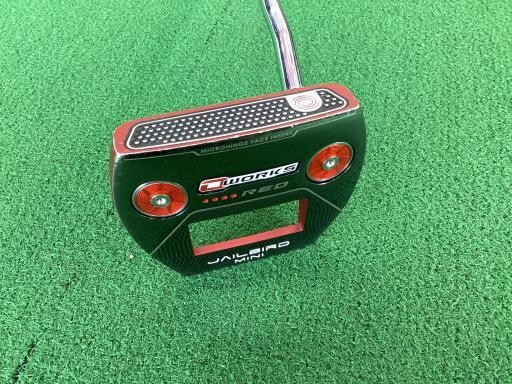 Odyssey 34 O Works Red Jailbird Mini Putter Golf Club