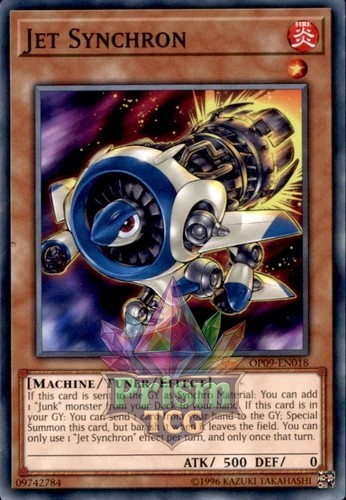 Jet Synchron OP09-EN018 Yu-Gi-Oh Common Card Ultra Rare