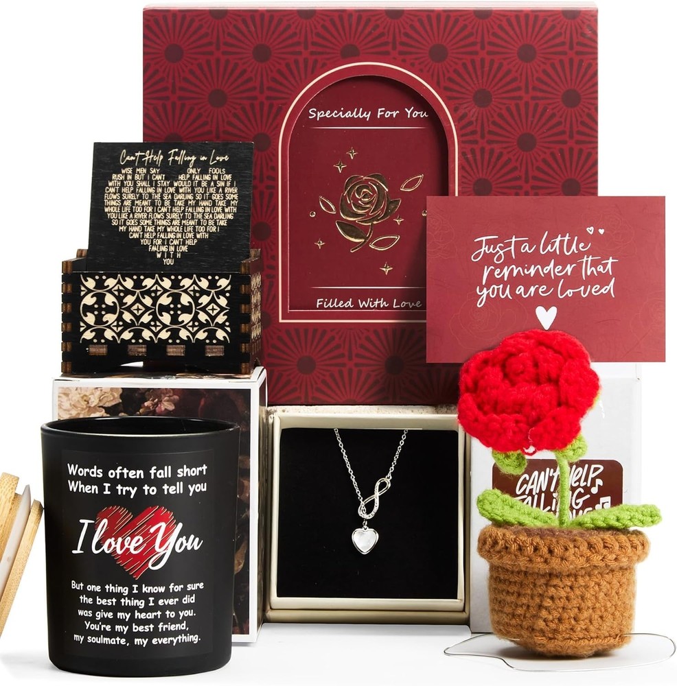 Valentines Day Gifts for Her Daughter,Girlfriend and Wife,Gift Baskets for Women-image