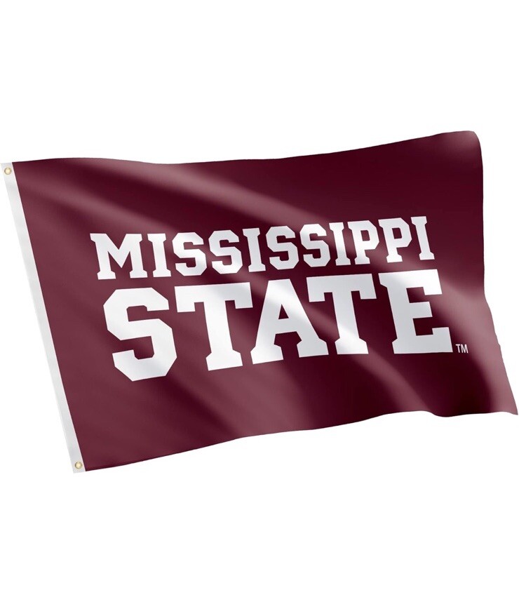 Desert Cactus Mississippi State University Bulldogs Flag MSU 3’x5’ #7