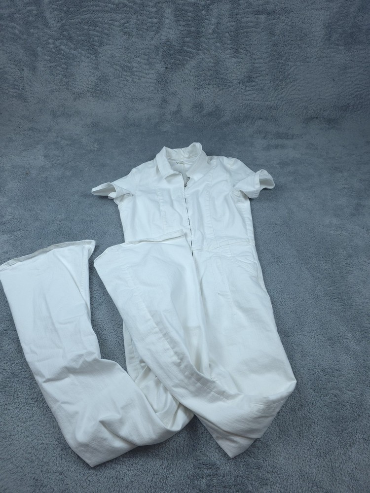 We The Free Jumpsuit Womens Large Short Sleeve Utility Boiler Suit Coverall