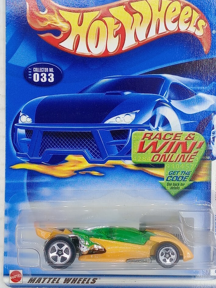 2002 Hot Wheels First Edition Open Road-Ster 21/42 (5 Spoke Wheels Version)