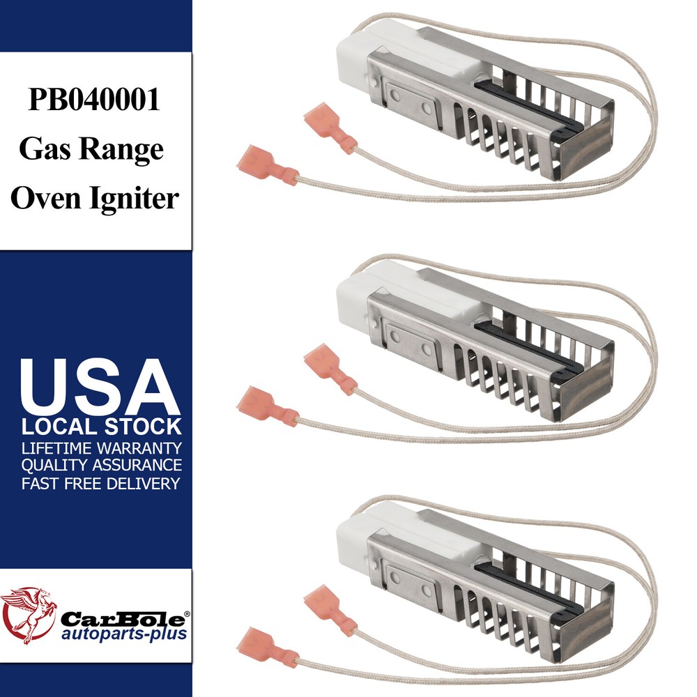 Viking PB040001 Gas Range Oven Stove Cooktop Flat Ignitor Igniter Replacement