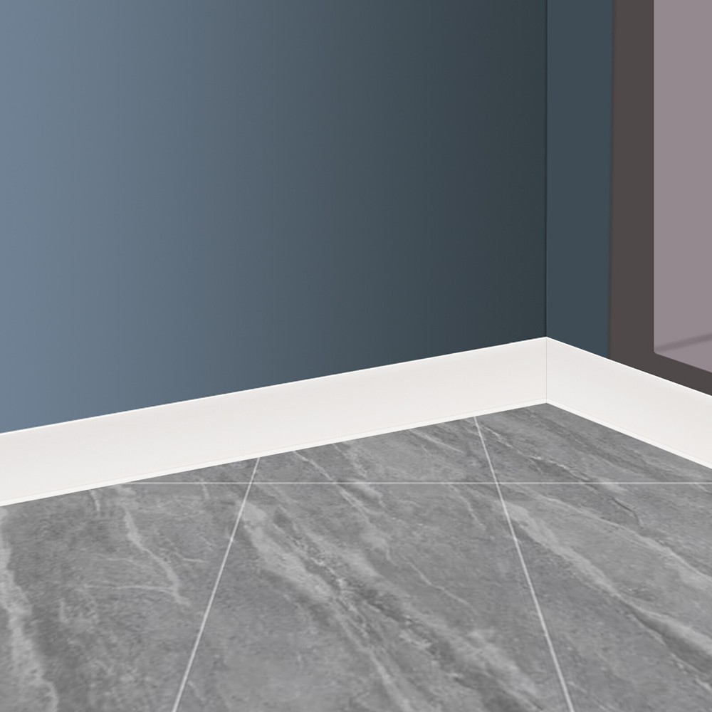 Wall Base Baseboard Molding Trim 15cm*12m PVC Flexible Self Adhesive Wall Trim