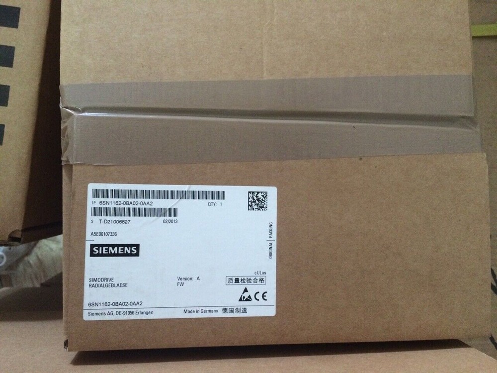 1PCS NEW modules built-in fan 6SN1162-0BA02-0AA2 FAST SHIP #A6-37