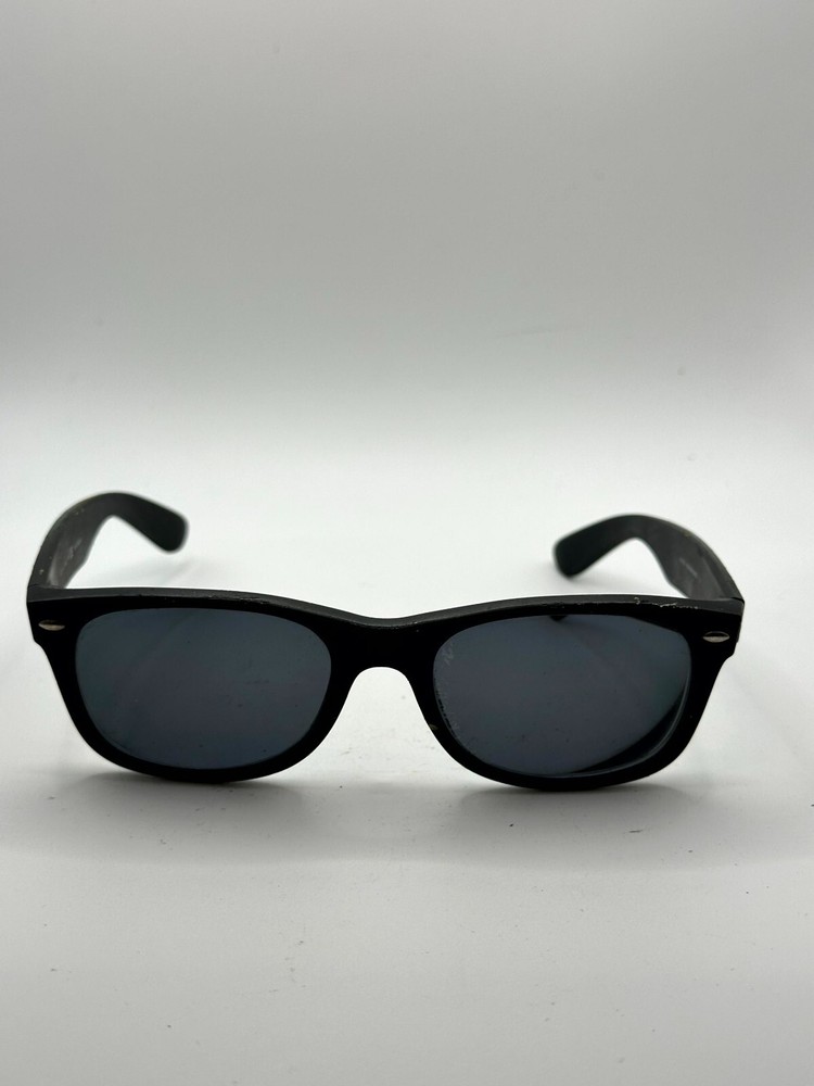 Ray Ban New Wayfarer RB2132 Unisex Polished Black Square Sunglasses FRAMES ONLY