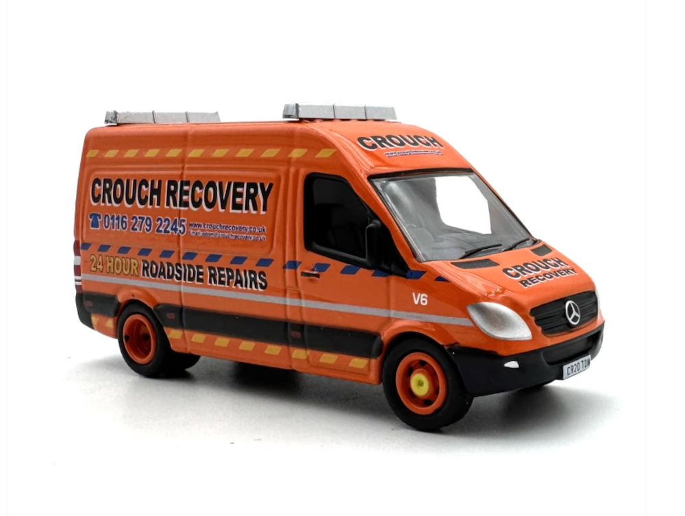 BN 1:76 Benz Rescue Vehicle Van Truck Model Diecast Metal Car