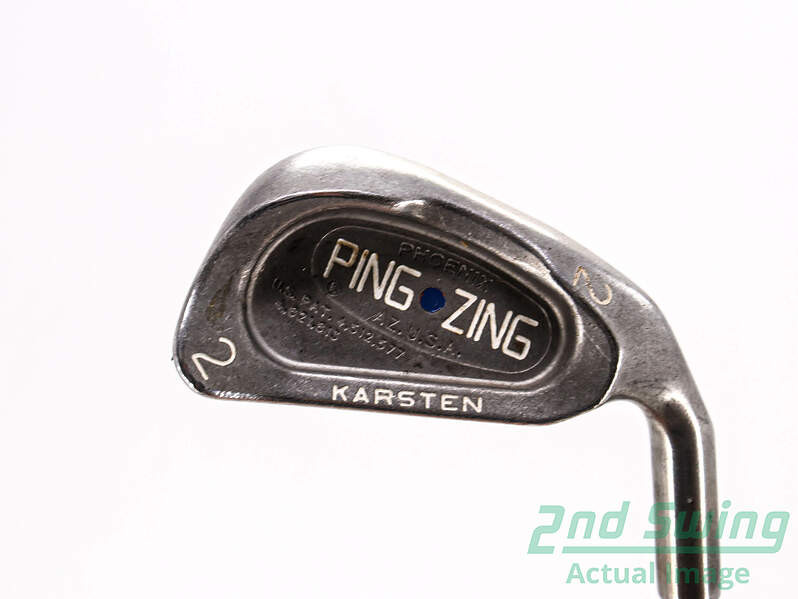 Ping Zing 2 Iron Right Hand Graphite Regular Flex 39.5in Blue Dot