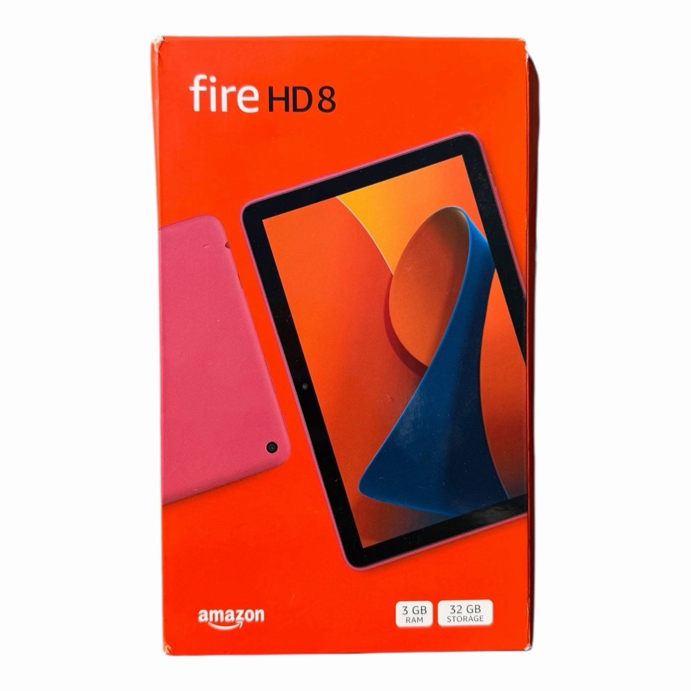 Amazon Fire HD 8 (12th Gen) 32GB Wi-Fi Tablet – 3GB RAM, Hexa-Core, Alexa