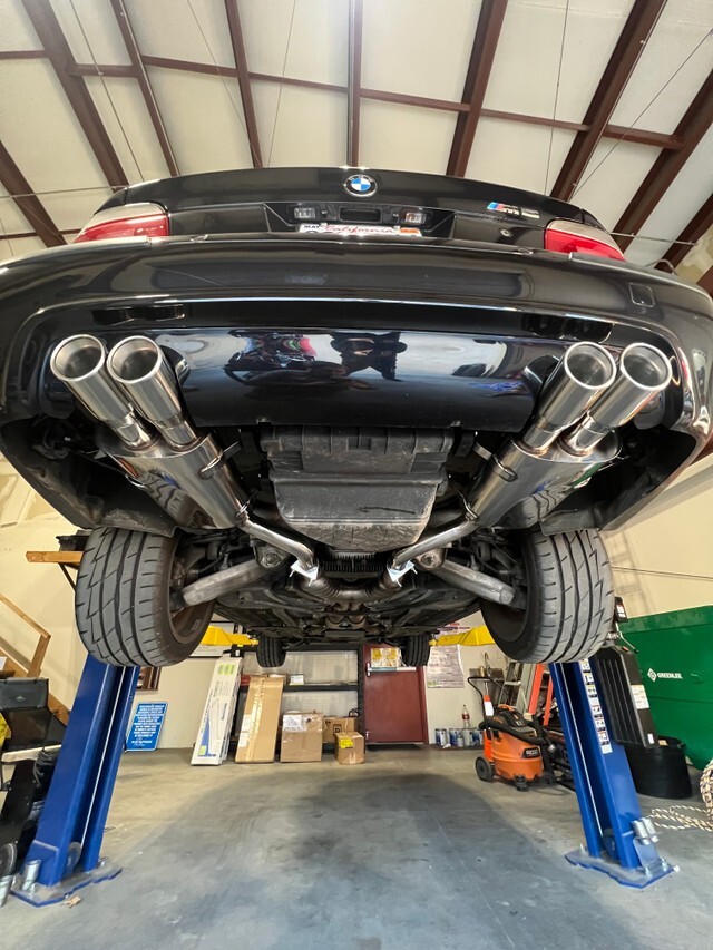 BMW E39 M5 V8 5.0L 00-03 Top Speed Pro 1 Rear Section Exhaust System