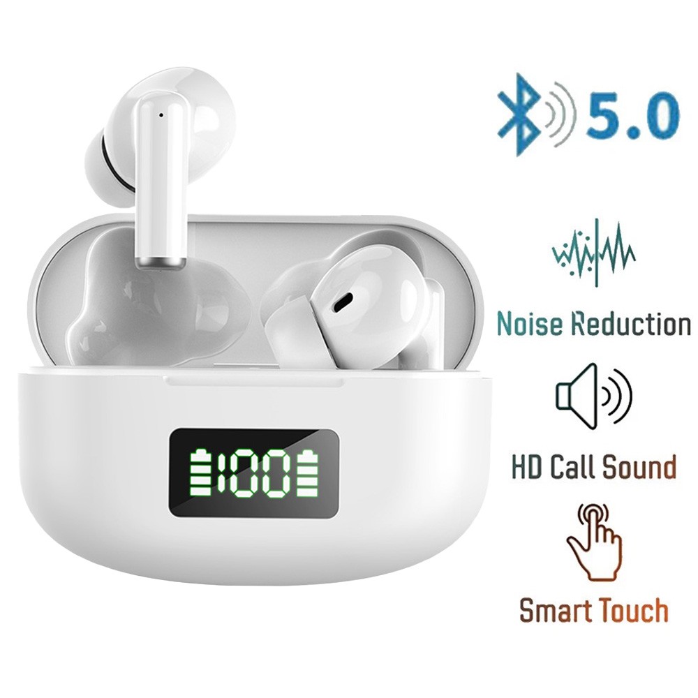 Wireless Bluetooth 5.0 Earbuds with Mic for Sports & Fitness