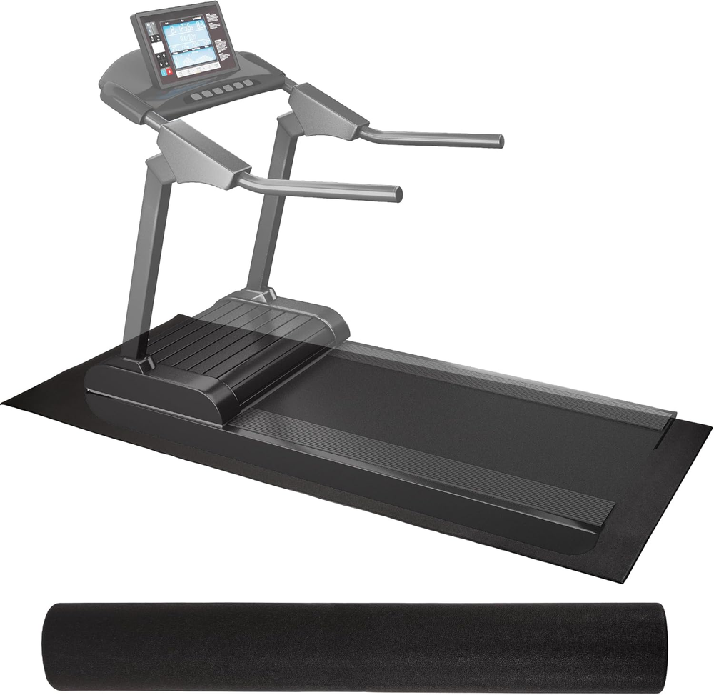 Treadmill Mat 1/4 Inch Thick Shock Absorbing Noise Reducing Walking Pad