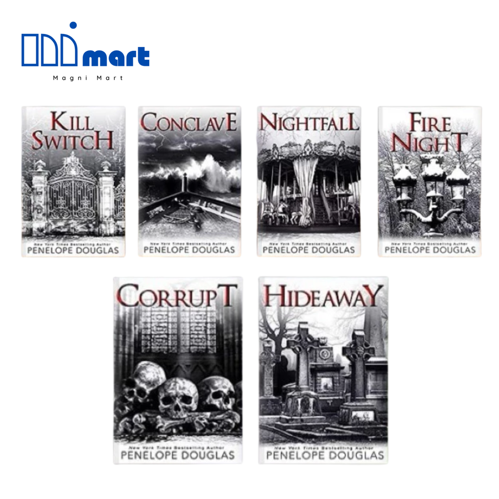 Devil's Night English Book Series Full Set Vol 1-6 by Penelope Douglas FREE DHL