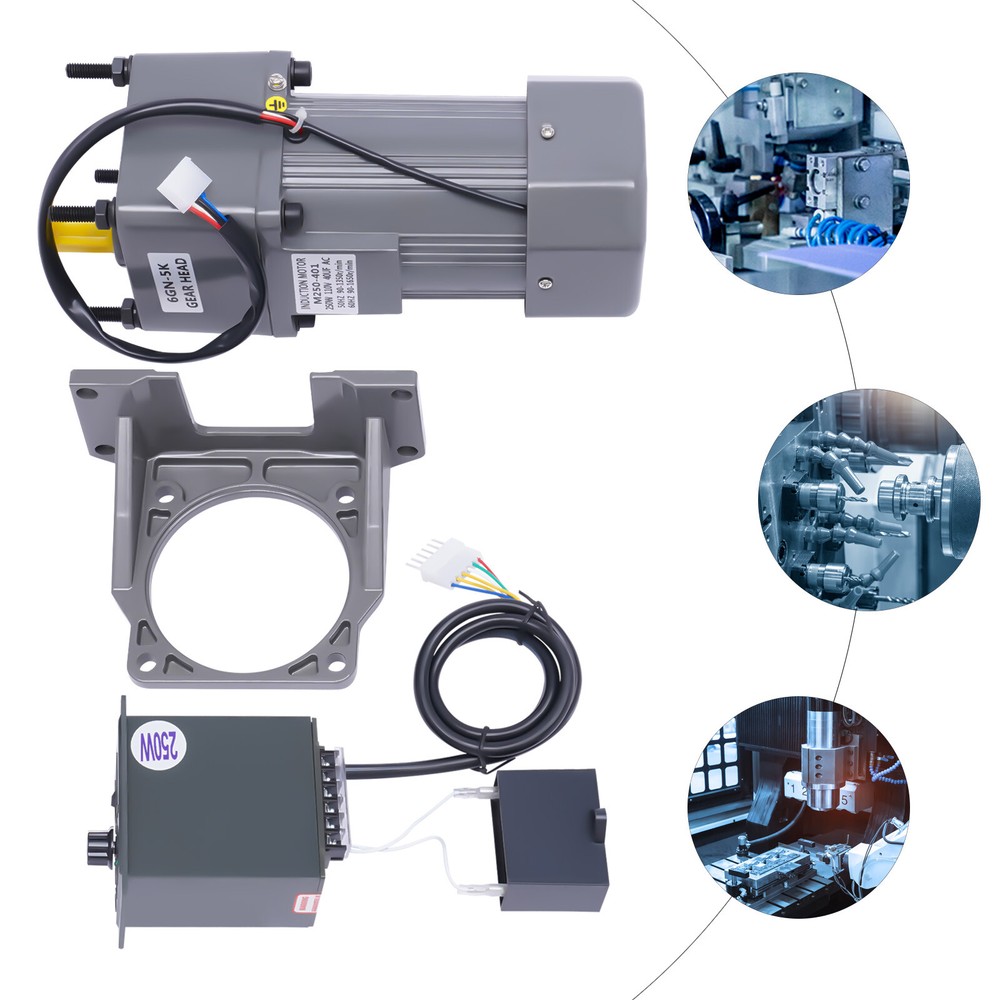 AC High Torque Motor 110V 250W Electric Reversible Motor Single-Phase Motor 250w