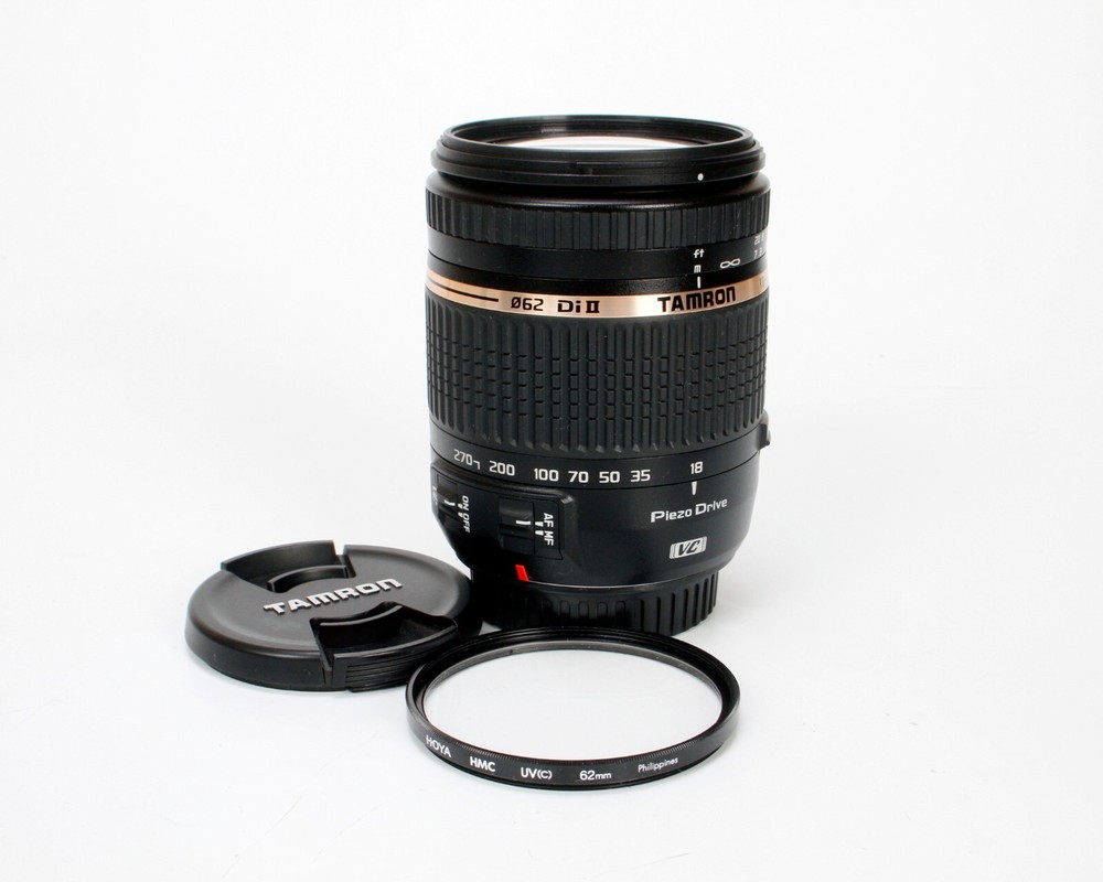 Tamron 18-270mm f/3.5-6.3 Di II VC Lens for Canon APS-C DSLRs with Vibration Control